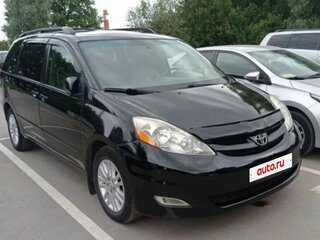 2008 Toyota Sienna II Рестайлинг, чёрный, 1350000 рублей, вид 3