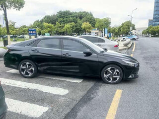 2021 Hyundai Elantra VII (CN7), чёрный, 1164000 рублей, вид 4