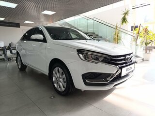 2025 Lada (ВАЗ) Vesta I Рестайлинг (NG), белый, 1907000 рублей, вид 1