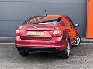2015 Skoda Rapid I, красный, 1199000 рублей, вид 4