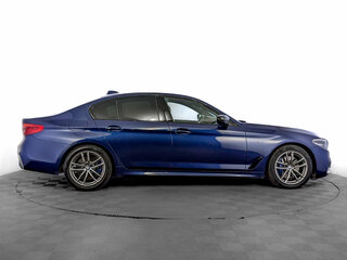 2019 BMW 5 серии 530i xDrive VII (G30/G31/G38), синий, 3150000 рублей, вид 4