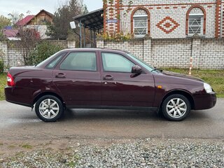 2008 Lada (ВАЗ) Priora I, пурпурный, 185000 рублей, вид 4