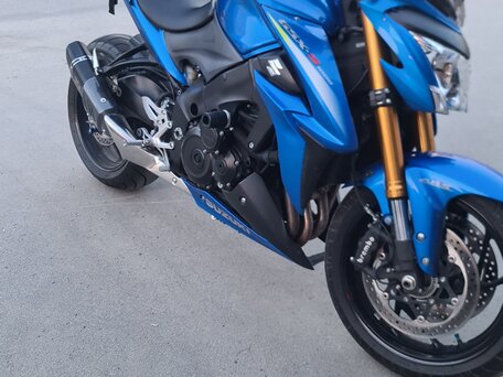 2015 Suzuki GSX-S 1000, синий, 878000 рублей, вид 2