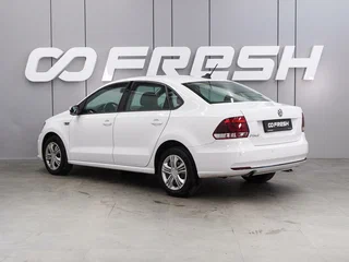 2019 Volkswagen Polo V Рестайлинг, белый, 1325000 рублей, вид 2