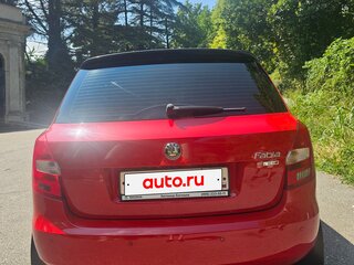 2012 Skoda Fabia II Рестайлинг, красный, 850000 рублей, вид 4