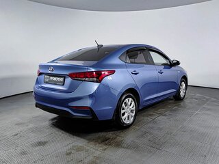2018 Hyundai Solaris II, синий, 1145000 рублей, вид 5