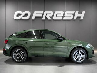 2021 Audi Q5 Sportback 45 TFSI I (FY), зелёный, 5890000 рублей, вид 5