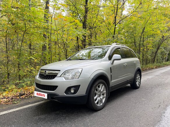 2013 Opel Antara I Рестайлинг, серебристый