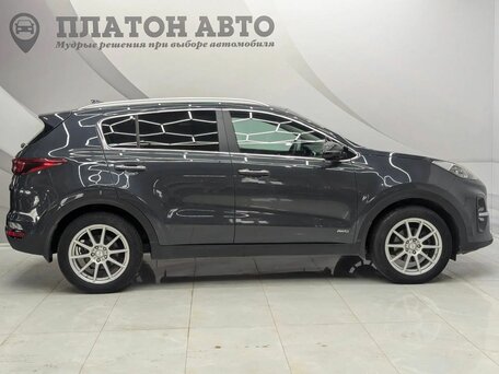 2019 Kia Sportage IV Рестайлинг, серый, 2029000 рублей, вид 4