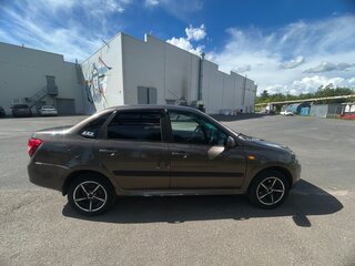 2013 Lada (ВАЗ) Granta I, коричневый, 465000 рублей, вид 4