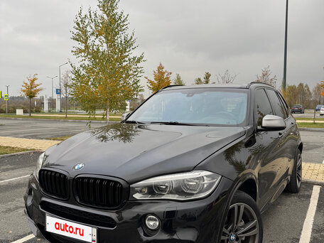 2014 BMW X5 M50d III (F15), чёрный, 3150000 рублей, вид 1