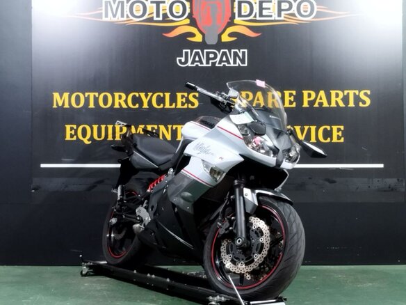 2013 Kawasaki ER-4F (Ninja 400R), белый, 349000 рублей - вид 24
