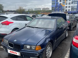 1994 BMW 3 серии 316i III (E36), синий, 390000 рублей, вид 1