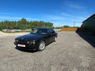 1995 BMW 5 серии 525i III (E34), чёрный, 575000 рублей, вид 1