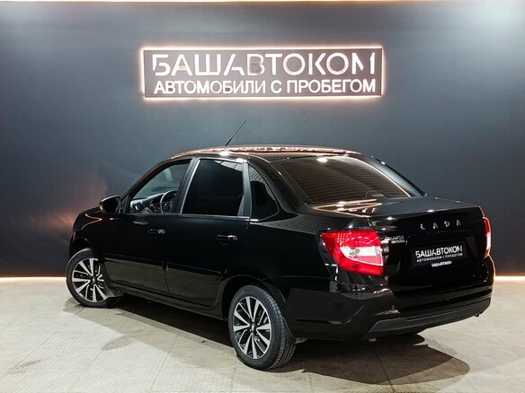 2023 Lada (ВАЗ) Granta I Рестайлинг, чёрный - вид 6