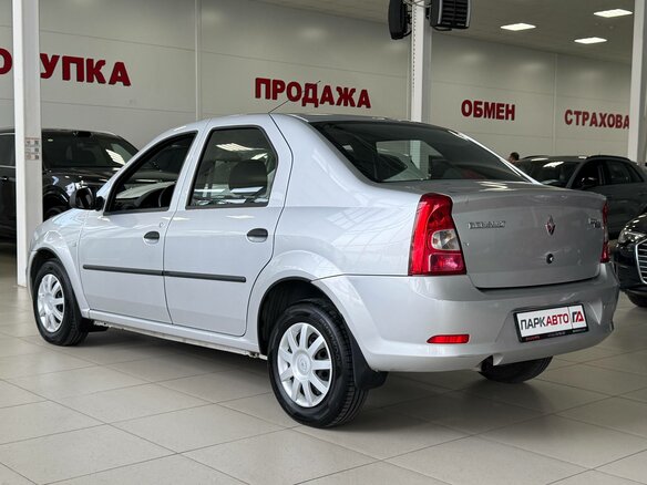 2012 Renault Logan I Рестайлинг, серый, 580000 рублей - вид 7