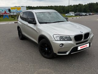 2013 BMW X3 20d xDrive II (F25), серебристый, 1700000 рублей, вид 3