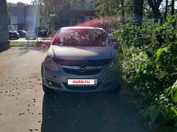 2007 Opel Corsa D, синий