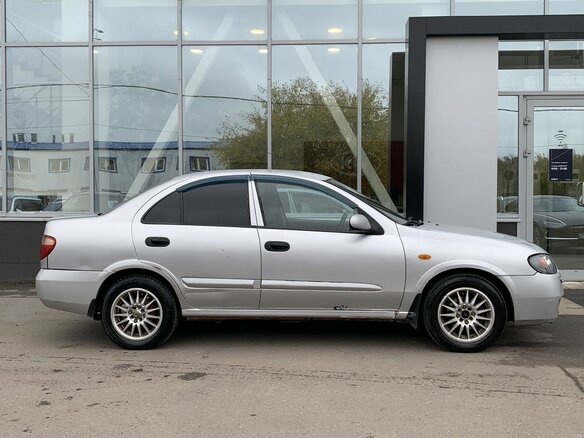 2003 Nissan Almera II (N16) Рестайлинг, серебристый, 219000 рублей - вид 4