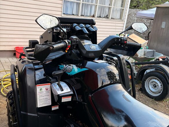 2014 CFMoto CF800-2 (X8), чёрный, 850000 рублей - вид 4
