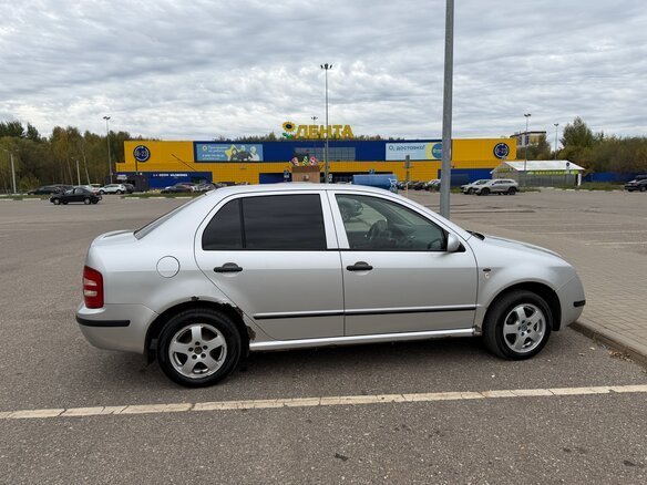 2001 Skoda Fabia I, серебристый - вид 4