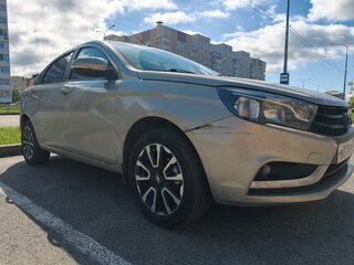 2018 Lada (ВАЗ) Vesta I, бежевый, 690000 рублей, вид 2