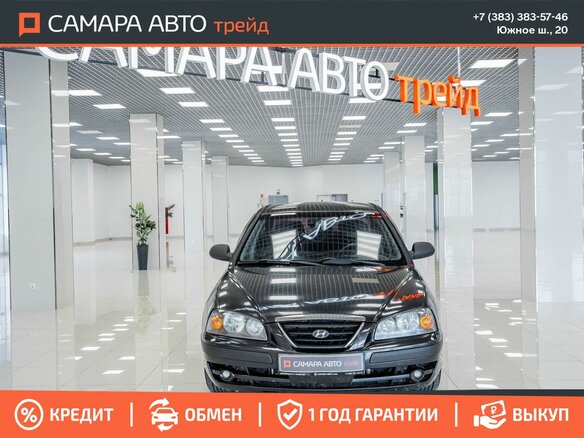 2009 Hyundai Elantra ТагАЗ III (XD2) Рестайлинг, чёрный - вид 6