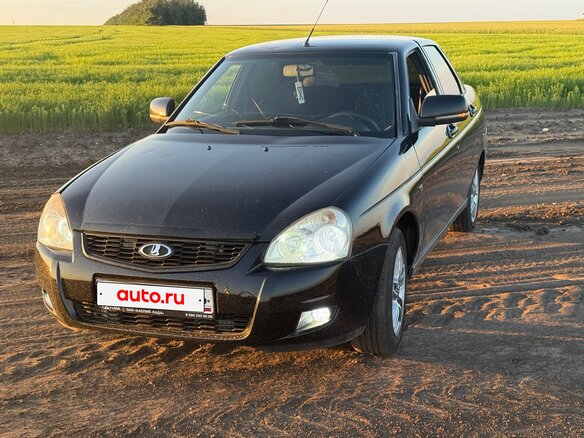 2008 Lada (ВАЗ) Priora I, синий, 280000 рублей - вид 1