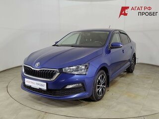 2021 Skoda Rapid II, синий, 1390000 рублей, вид 3