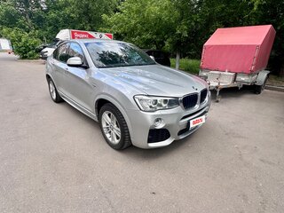 2016 BMW X4 20i I (F26), серебристый, 2000000 рублей, вид 3
