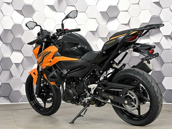 2020 Kawasaki Z 400, чёрный, 595000 рублей - вид 7