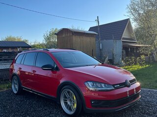 2015 Volkswagen Golf Alltrack VII, красный, 1750000 рублей, вид 2