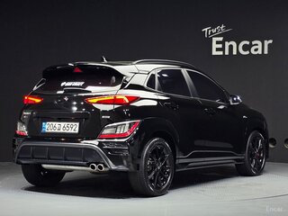 2022 Hyundai Kona I Рестайлинг, чёрный, 1350000 рублей, вид 2