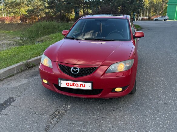 2006 Mazda 3 I (BK), красный, 500000 рублей - вид 2