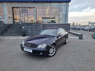 2004 Mercedes-Benz CLK-Класс 200 II (W209), синий, 670000 рублей, вид 1