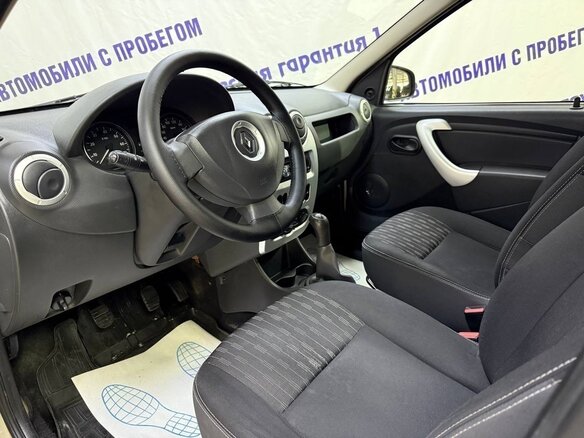2013 Renault Logan I Рестайлинг, бежевый - вид 6