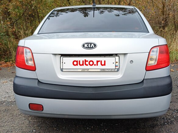 2006 Kia Rio II, серебристый, 350000 рублей - вид 3