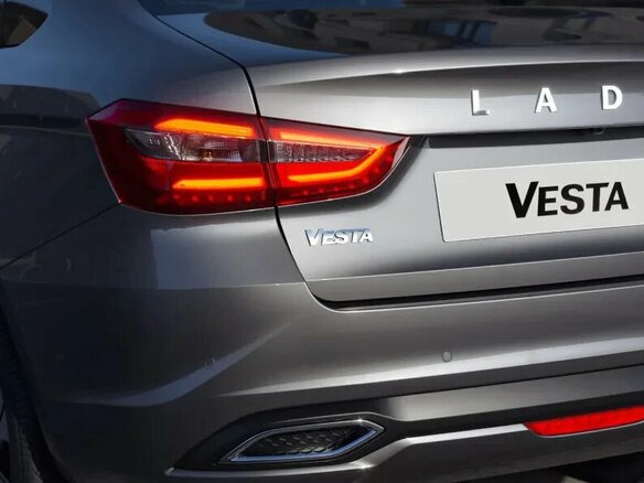 2026 Lada (ВАЗ) Vesta I Рестайлинг (NG), серебристый - вид 24