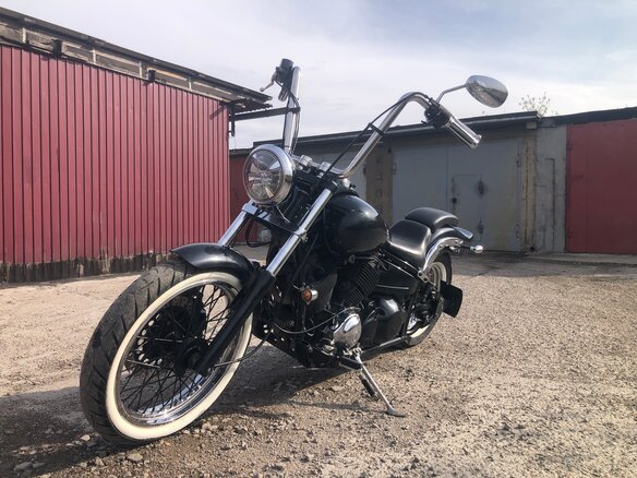 1996 Yamaha XVS400 Drag Star, чёрный, 310000 рублей - вид 18