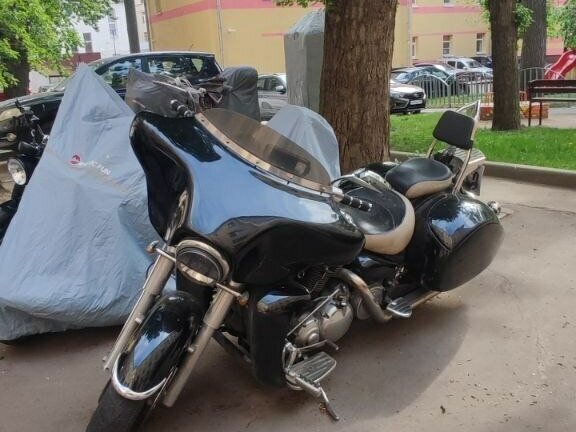 2001 Yamaha XV 1600 Road Star, чёрный, 600000 рублей - вид 5