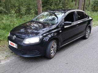 2011 Volkswagen Polo V, чёрный, 650000 рублей, вид 1