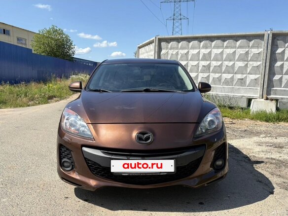 2011 Mazda 3 II (BL) Рестайлинг, коричневый, 530000 рублей