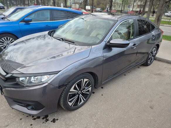 2018 Honda Civic X, серый, 1790000 рублей - вид 10