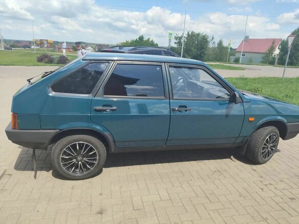 1999 Lada (ВАЗ) 2109, синий, 375000 рублей - вид 3
