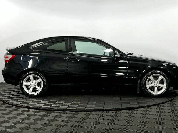 2006 Mercedes-Benz C-Класс 180 II (W203) Рестайлинг, чёрный, 625000 рублей - вид 4