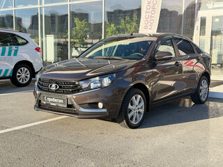 2019 Lada (ВАЗ) Vesta I, коричневый, 950000 рублей, вид 2