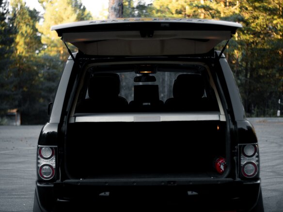 2005 Land Rover Range Rover III Рестайлинг, синий, 1590000 рублей - вид 27