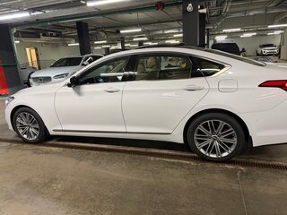 2017 Genesis G80 I, белый, 3000000 рублей, вид 3
