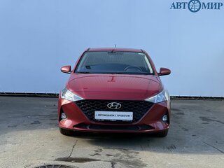 2020 Hyundai Solaris II Рестайлинг, красный, 1220000 рублей, вид 2