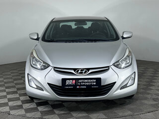 2015 Hyundai Elantra V (MD) Рестайлинг, серебристый, 1180000 рублей, вид 3